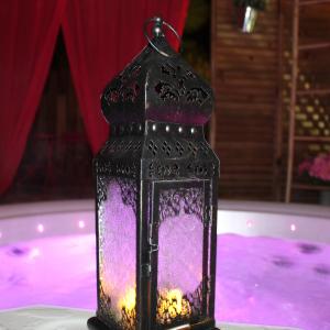 Chalet à la décoration romantique, avec jacuzzi et piscine privative, Biscarrosse
