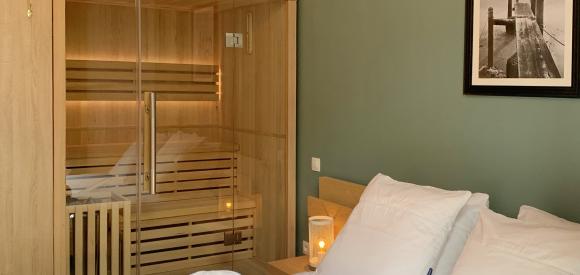 Suite Cosy Hyper-Centre avec sauna privatif, Senlis