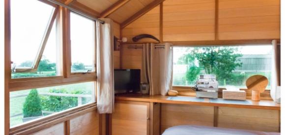 Cabane supérieure avec jacuzzi privé, au coeur de la Bourgogne