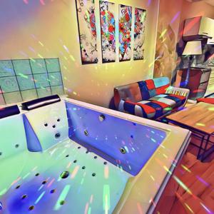 Gîte de Prestige avec Bain Spa privatif dans l'ain, près de LYON