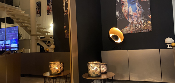 Suite sensuelle avec dîner aux chandelles