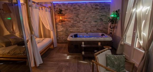 Séjour romantique avec spa intérieur à une heure de Paris