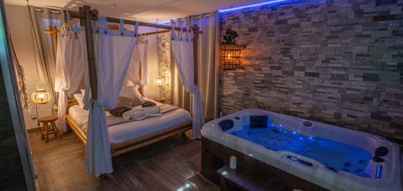 Séjour romantique avec spa intérieur à une heure de Paris