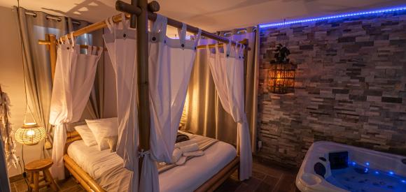 Séjour romantique avec spa intérieur à une heure de Paris