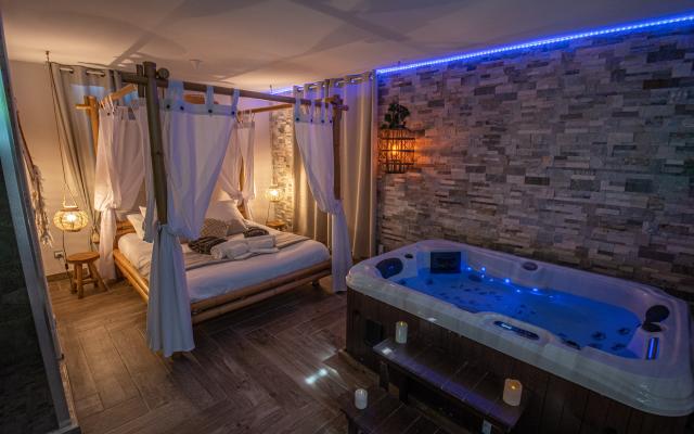 Séjour romantique avec spa intérieur à une heure de Paris