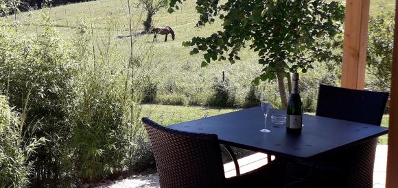 Cabane Bien-être du Potager avec spa privatif, Aude