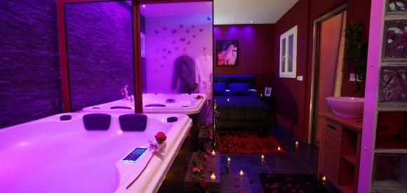 Jacuzzi privé intérieur à 8 km de Toulouse