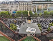 Magnifique appartement de 140 m2, terrasse avec vue sur la Tour Eiffel, Champs-Elysées, Paris - 12