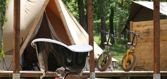 Esprit aventure à deux au bord du lac, Gers