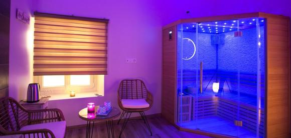Loveroom avec espace bien être privatif, Dinard, Bretagne