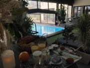 Suite avec piscine couverte chauffée, jacuzzi, détente et romantisme, - 5