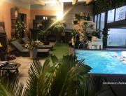 Suite avec piscine couverte chauffée, jacuzzi, détente et romantisme, - 12