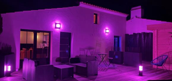 Magnifique loft sensuel avec spa et lit rond, Noirmoutier