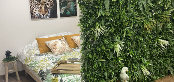 Chalet jungle en amoureux avec balnéo, Indre