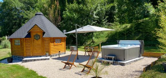 KOTA FINLANDAIS avec jacuzzi privé, Hautes Pyrénées