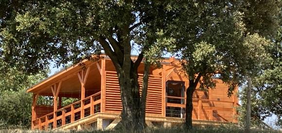 Cabane perchée "A perte de vue" avec spa privatif, près Carcassonne