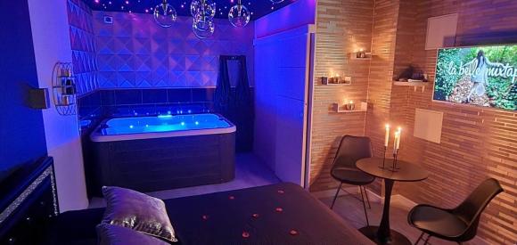 Suite romantique avec jacuzzi privatif, 20 min de Tours