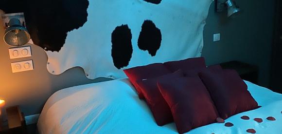Suite romantique avec jacuzzi privatif, lit king size, proche Touquet