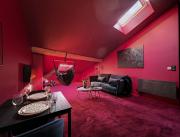 Suite Luxe Rouge avec Spa/Jacuzzi privatif LOVEROOM à 45min de Lyon - 10