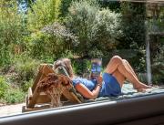 Chalet avec jacuzzi privatif et poêle à bois, proche Caen - 13