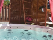 Chalet à la décoration romantique, avec jacuzzi et piscine privative, Biscarrosse - 23