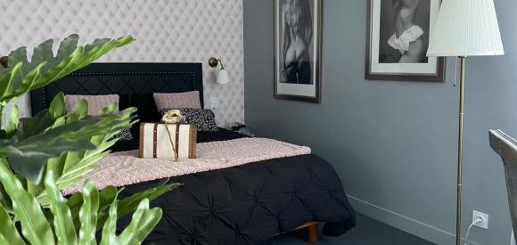 Suite sensuelle avec dîner aux chandelles
