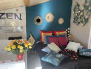 Chambre avec spa , sauna et hammam privatifs près de Lyon - 20