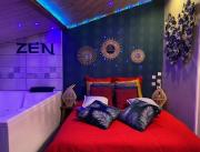 Chambre avec spa , sauna et hammam privatifs près de Lyon - 22