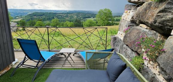 Gite de luxe avec spa, sauna et salle de cinéma, Cantal