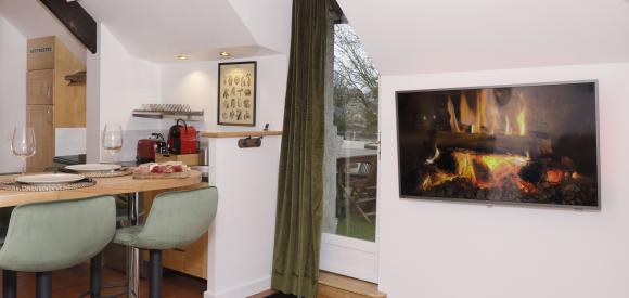 Appartement rooftop avec Jacuzzi Privatif, Centre Senlis, proche Paris