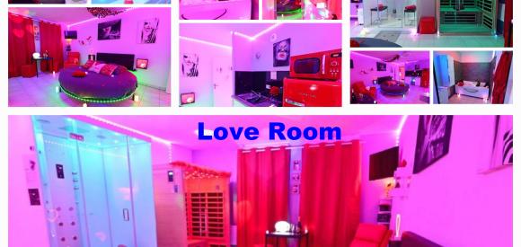 Love Room proche Océan avec Hammam, Sauna et Bain à 2, Biscarrosse