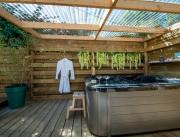 Chalet avec jacuzzi privatif et poêle à bois, proche Caen - 5
