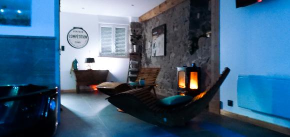 Chalet avec spa, sauna, hammam dans les Vosges