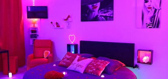 Love Room proche Océan avec Hammam, Sauna et Bain à 2, Biscarrosse