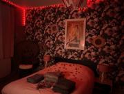 Love room ambiance Emmanuelle avec Bain SPA XXL - 9
