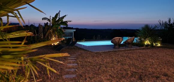 Un Cocon de bien-être et de désir avec jacuzzi, au cœur du vignoble Nantais