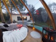 Féerie Wigwam de luxe avec piscine et spa individuels, à 10mn de Carcassonne - 16