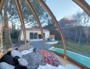 Féerie Wigwam de luxe avec piscine et spa individuels, à 10mn de Carcassonne - 19