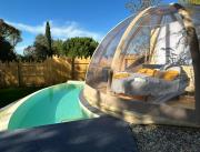 Féerie Wigwam de luxe avec piscine et spa individuels, à 10mn de Carcassonne - 20