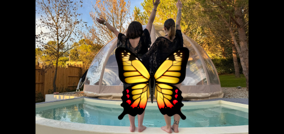 Féerie Wigwam de luxe avec piscine et spa individuels, à 10mn de Carcassonne