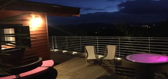Suite Nid d'Amour et spa en Ardèche