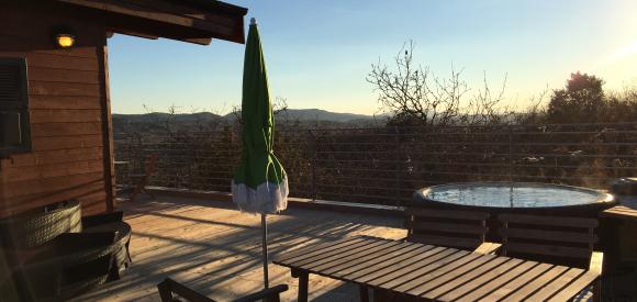 Suite Nid d'Amour et spa en Ardèche