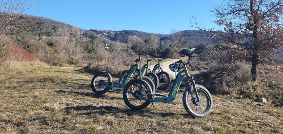 Roulotte gîte avec spa privatif à Vogüé, Ardèche