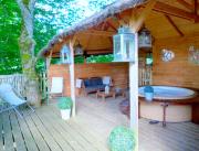 Cabane dans les arbres et son spa privatif, Chalais - 1