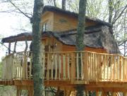 Cabane dans les arbres familiale, Chalais - 3