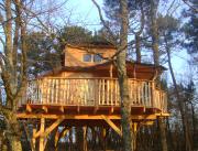 Cabane dans les arbres familiale, Chalais - 1