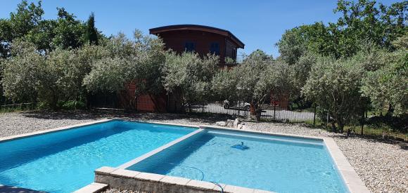 Cabane avec spa privatif Gorges de l'Ardèche