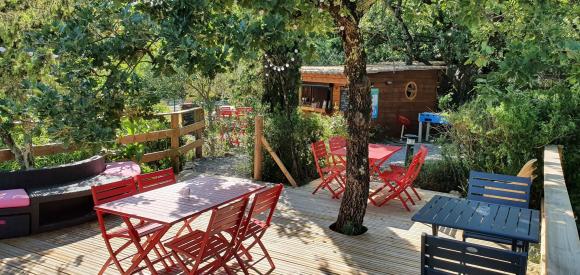 Cabane avec spa privatif Gorges de l'Ardèche