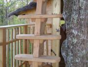Cabane dans les arbres, terrasse en duplex, Chalais - 3