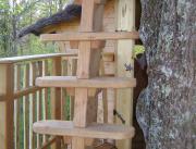 Cabane dans les arbres, terrasse en duplex, Chalais - 3